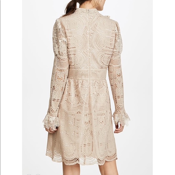 Anna Sui Cupid’s Cloud and Scallop Lace dress 0 - Picture 3 of 8